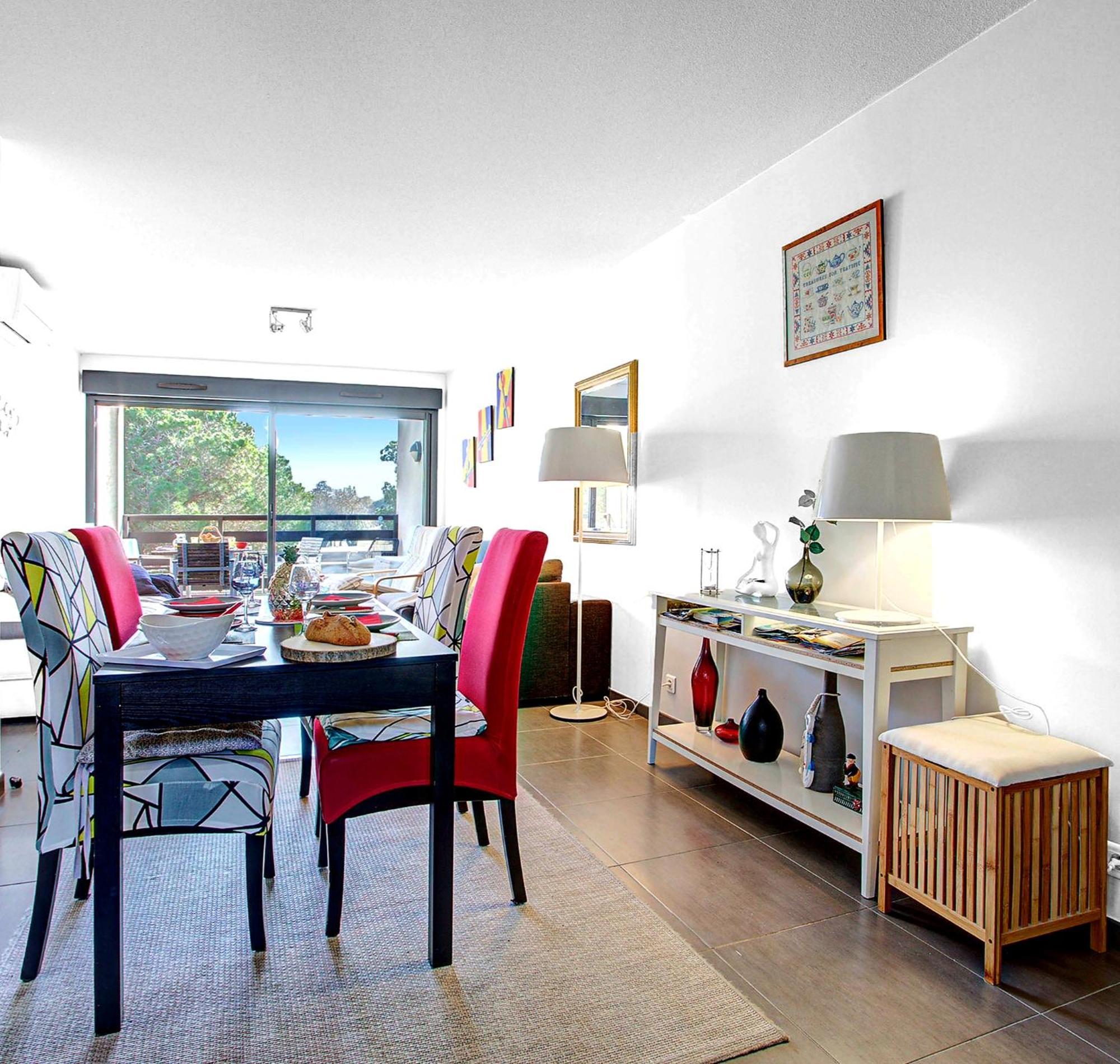 Vert Paradis - Vue Apaisante Sur Golf, Pins Parasols, 2E Etage - 80 M2 Dont Terrasse Avec Pergola, 2 Chambres, 3Et Iles, 3 Clim, Wifi - Piscine, Parking Et Park A Velos, Ascenseur - En Option Linge, Menage - Pistes Cyclables, Mer A Proximite Saint-Cyprien  Eksteriør bilde